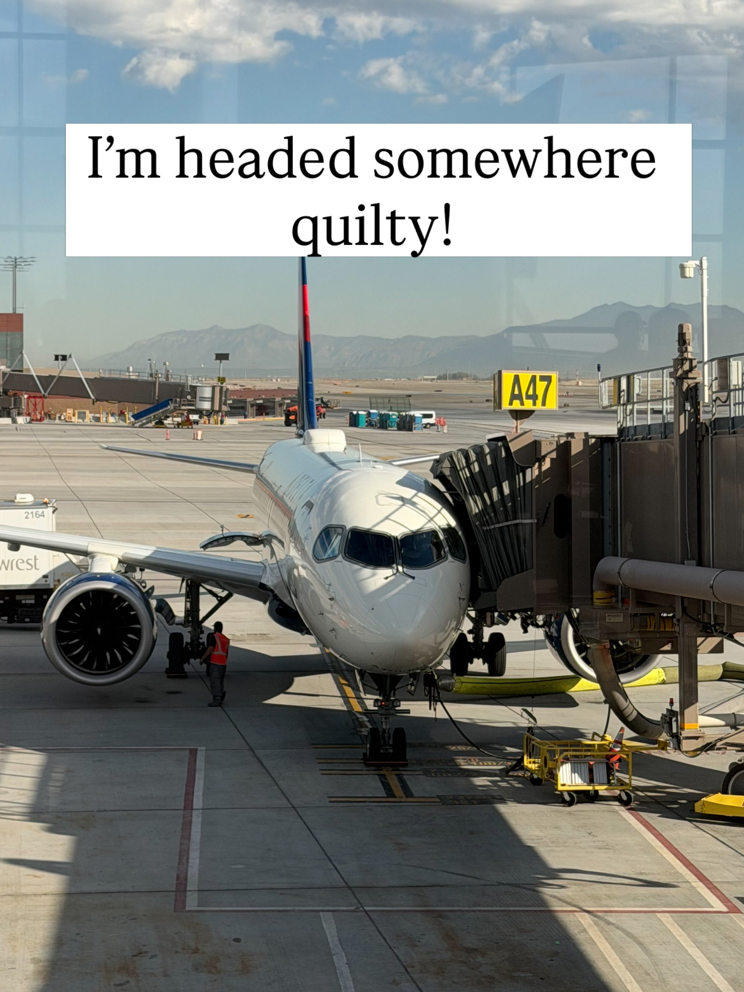 I&rsquo;m traveling to a quilting bucket list destination for the week! Any guesses as to where I&rsquo;m headed? 

I&rsquo;m excited to rub shoulders with quilty friends and learn from others in my business field! 

#shadowvalleyquilts