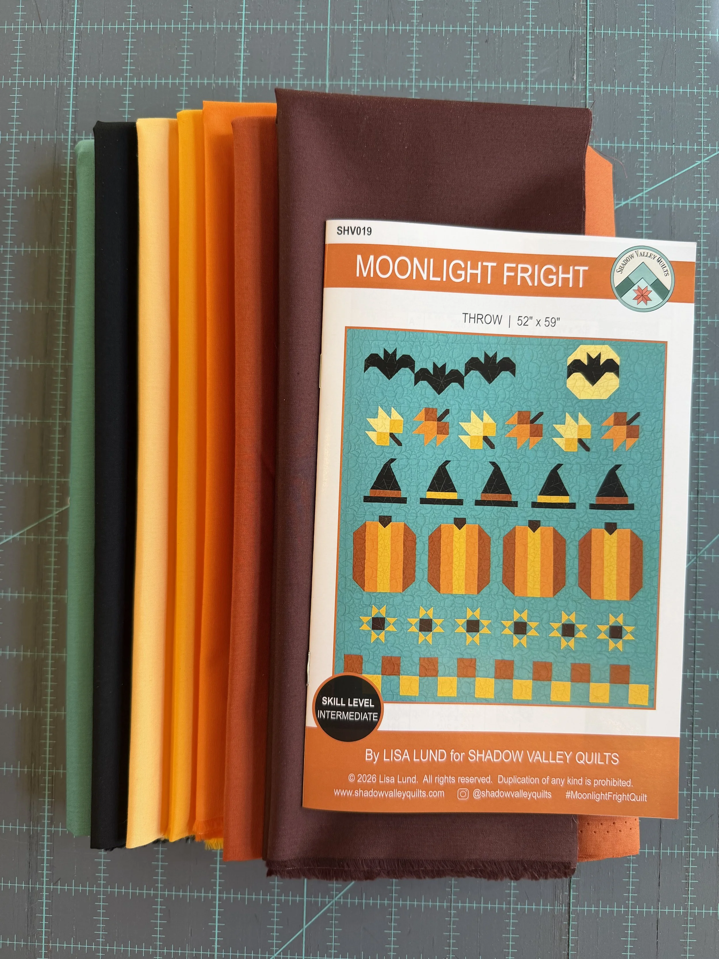 Moonlight Fright Quilt Kit Preorder