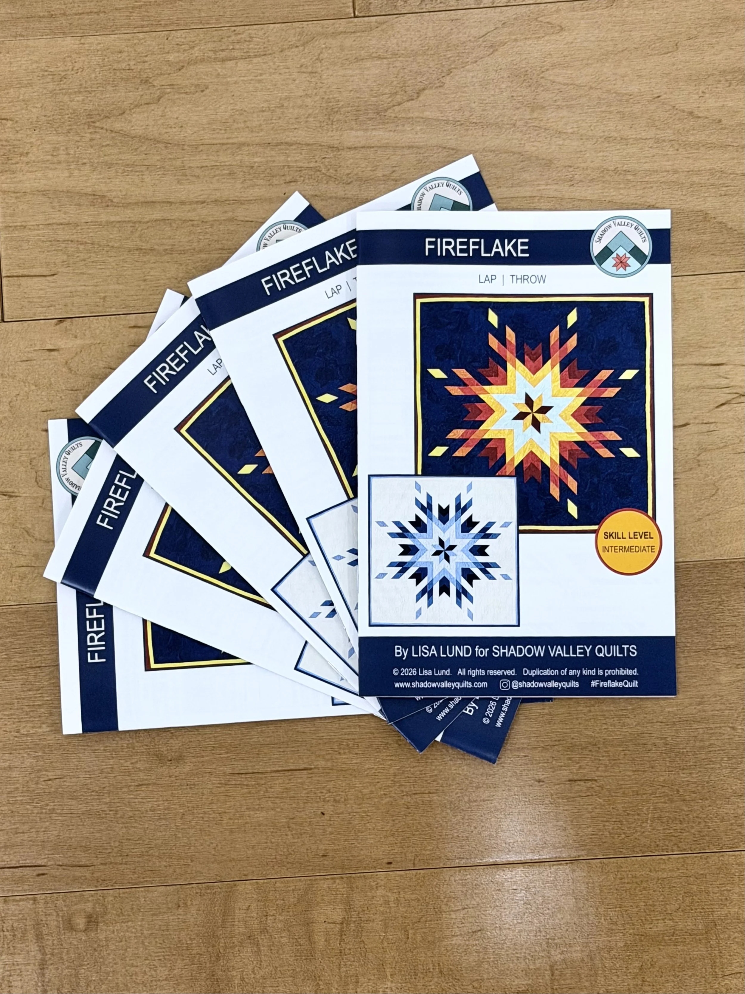 Fireflake Quilt Pattern Wholesale Bundle