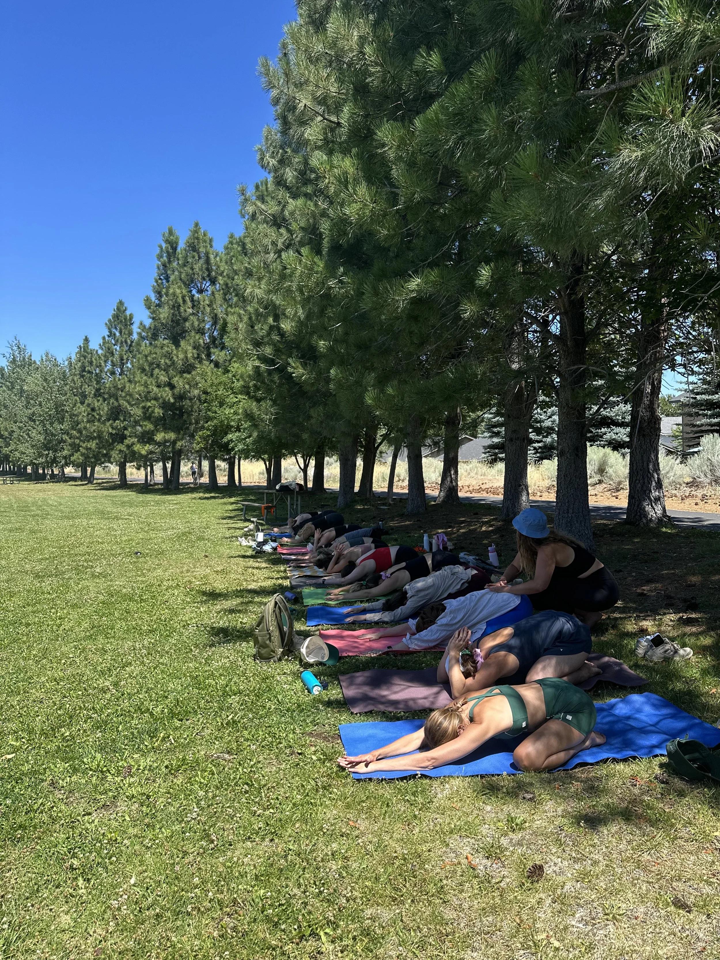 OUTSIDE PR Private Yoga - Camp Yoshi x Visit Bend