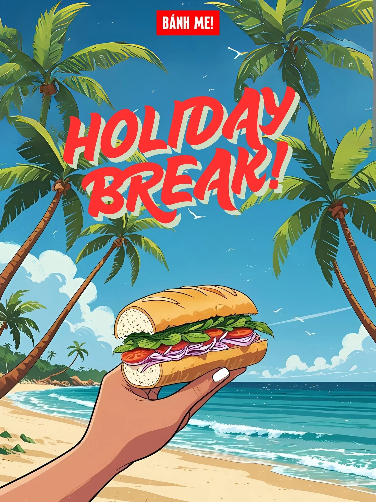 ☀️ Sommerpause bei B&Aacute;NH ME! 🏝️

Bevor wir uns eine kleine Verschnaufpause g&ouml;nnen, sind wir noch bis Freitag, 18. Juli mit voller Energie f&uuml;r euch da &ndash; mit allem, was super frisch ist und gl&uuml;cklich macht.

Ab Samstag, 19. 