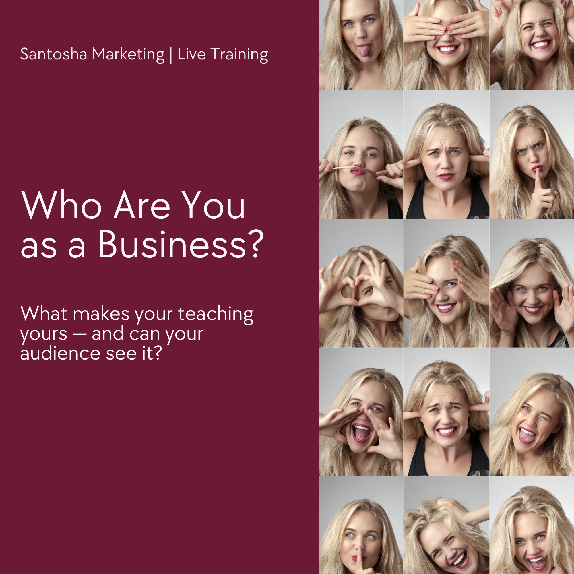 Who Are You as a Business?