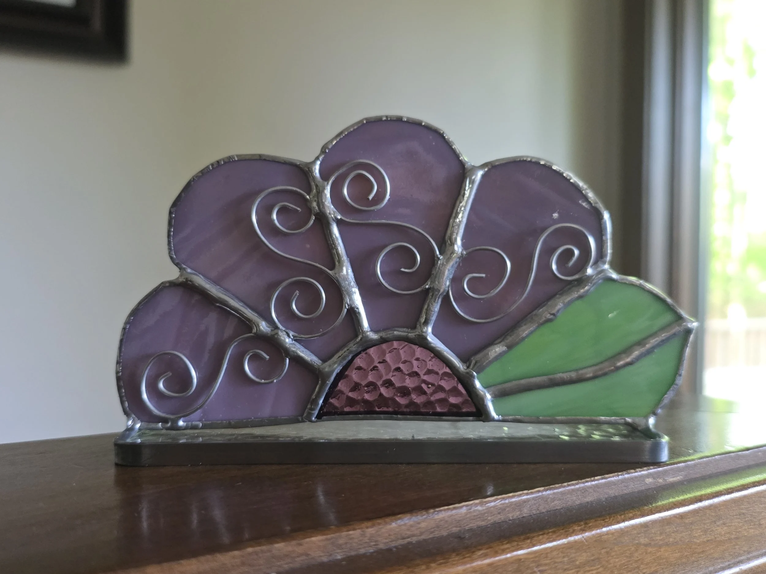 Stained Glass: Flower Fan (June 9)