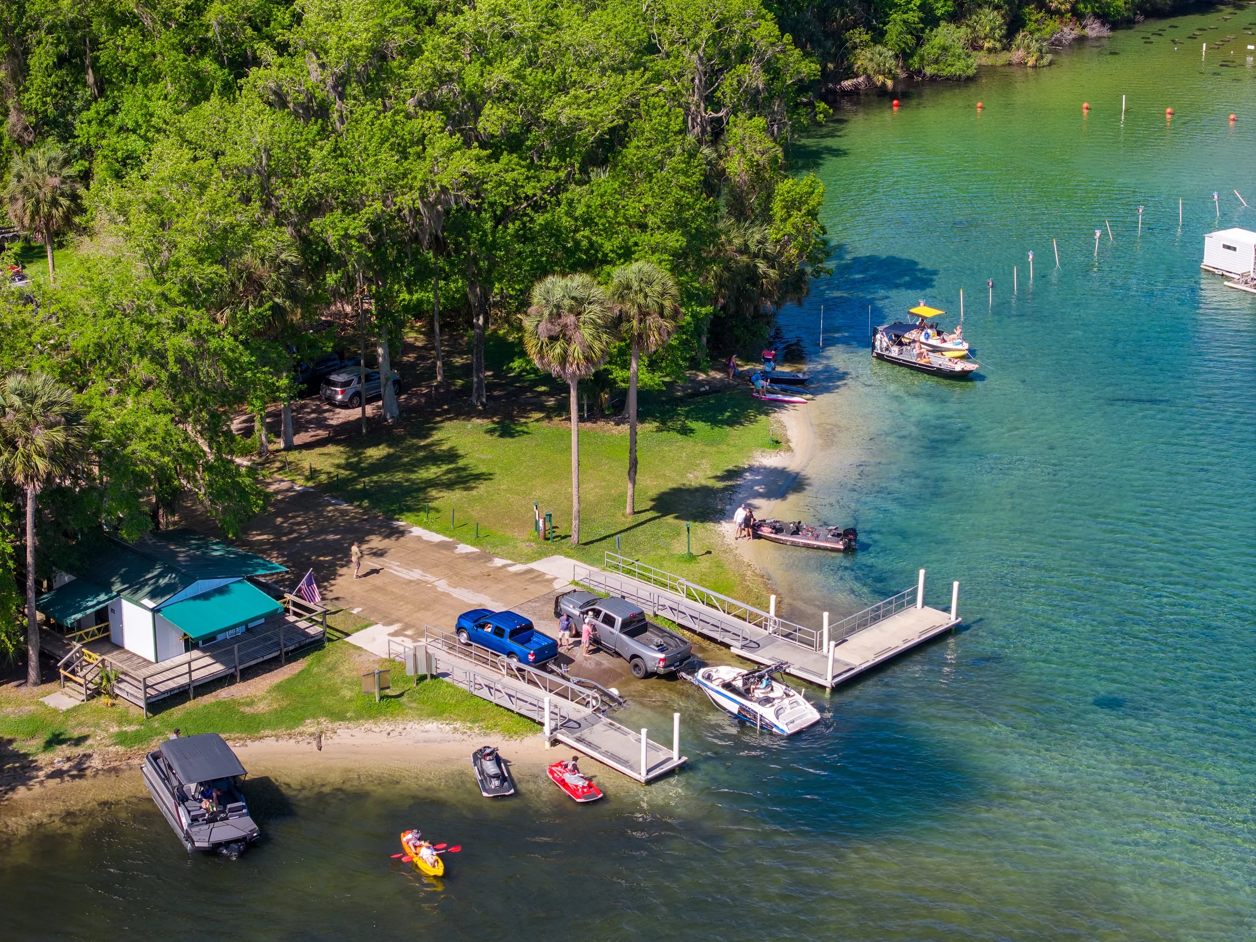 Image of boats in marina slips