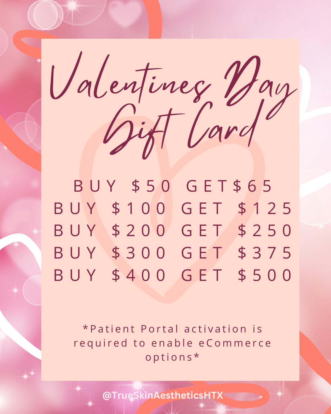 Med Spa Valentines Day Specials