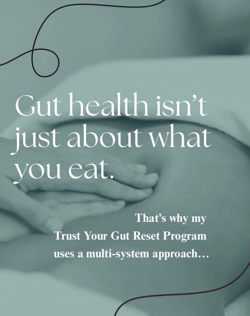 🤍Gut health is multidimensional&mdash;its digestion, circulation, nervous system regulation, and nourishment working together. That&rsquo;s why my Gut Reset Program combines several powerful modalities instead of a one-size-fits-all approach.
Here&r