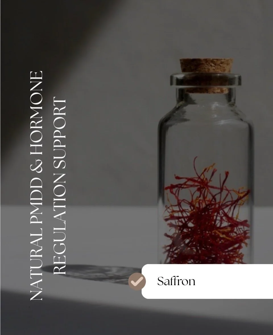 ✨ My Current PMDD Support Toolkit

As I move through my 30&rsquo;s, I&rsquo;ve become more aware of how much hormonal shifts can impact mood, energy, and the nervous system&mdash;especially with PMDD. These are the herbs + nutrients I&rsquo;m current