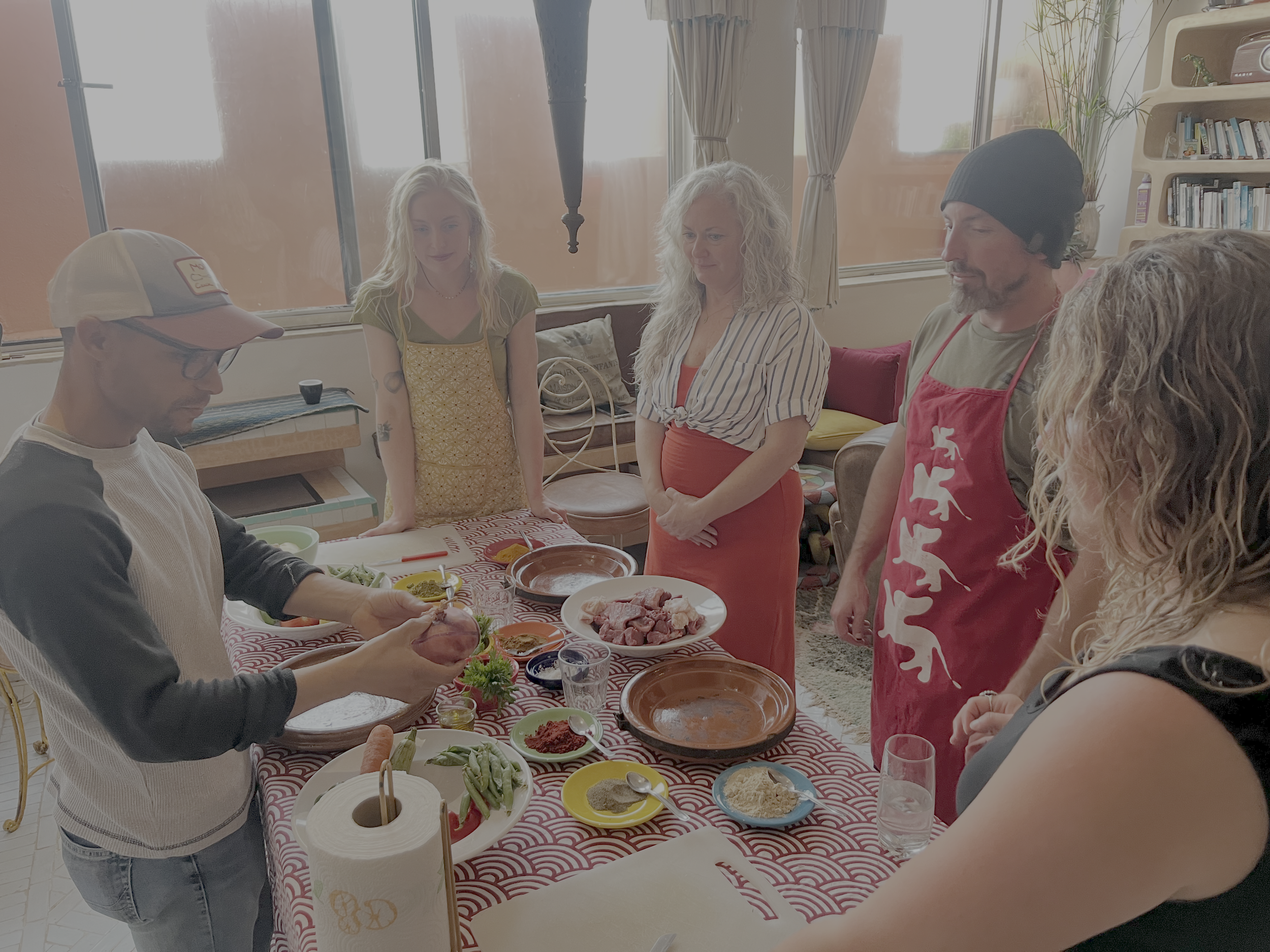 Moroccan cooking class