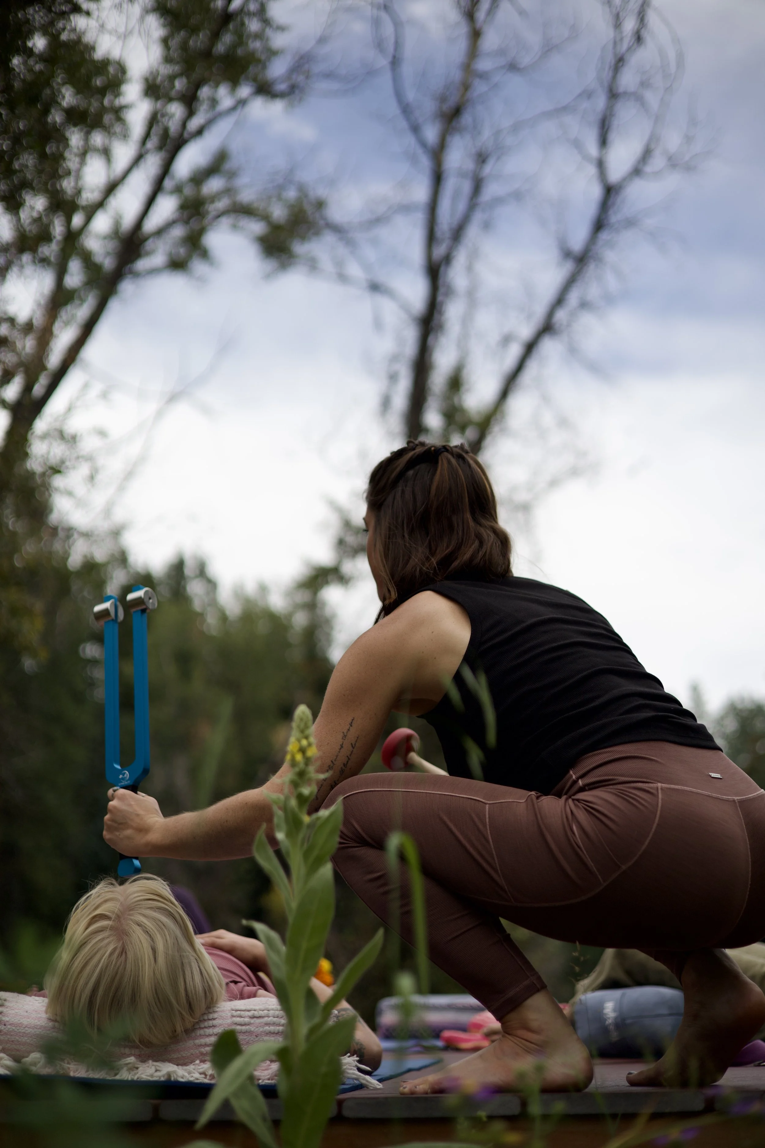 somatic healing at wellness retreat