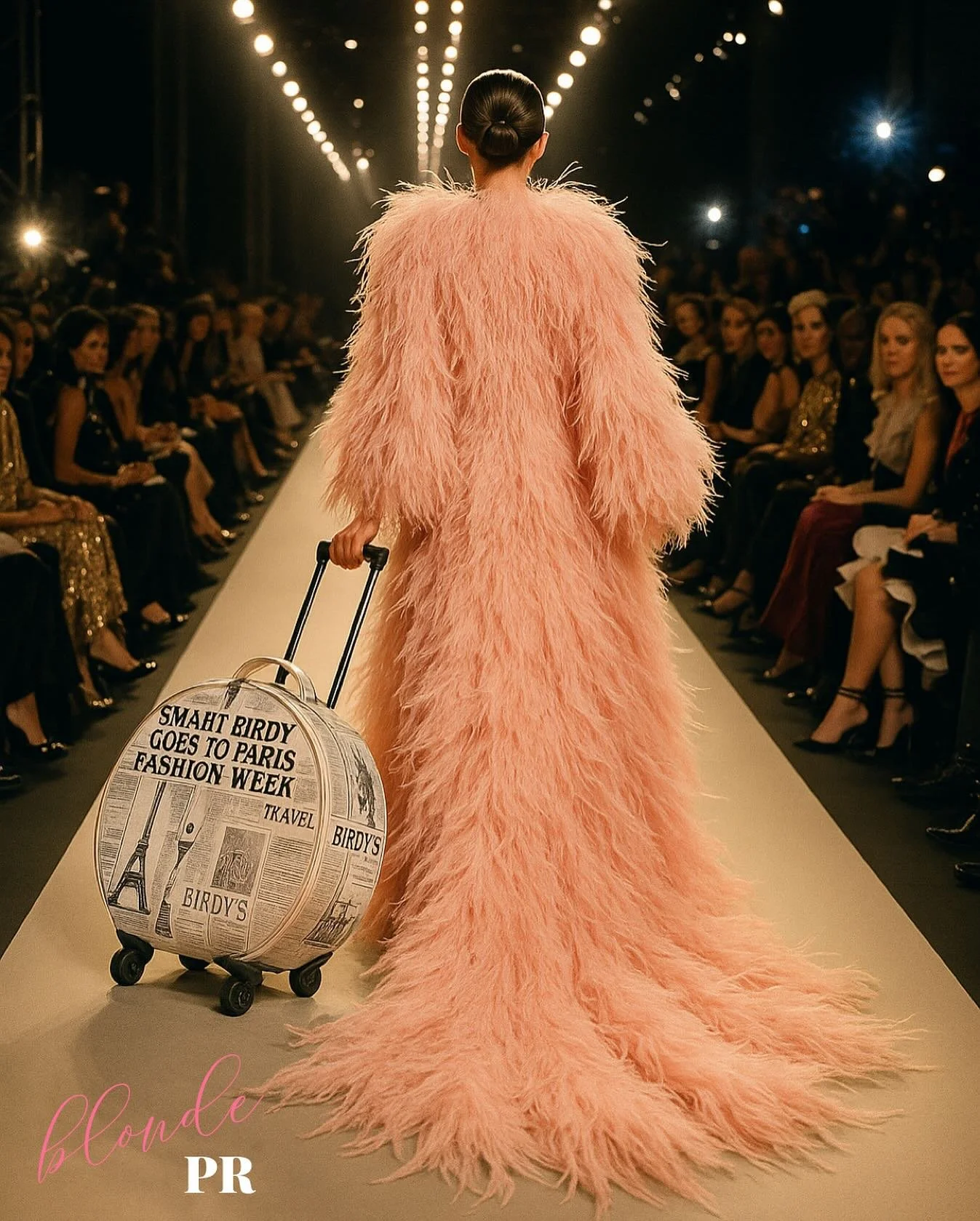 We&rsquo;re sending @smartbirdy to Paris Fashion Week to unveil an exciting partnership on runway that we&rsquo;ve been keeping under wraps for months! 🫢🦩

#blondepr #earnedwithblonde