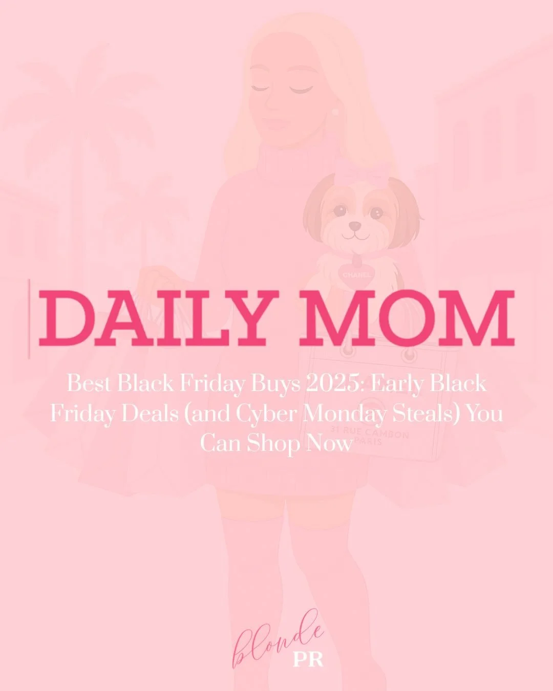 Cyber Monday is here &amp; the deals are almost gone! @dailymomofficial highlighted some of the best deals that went on this year &amp; a few that are still live! 🛍️

#blondepr #earnedwithblonde