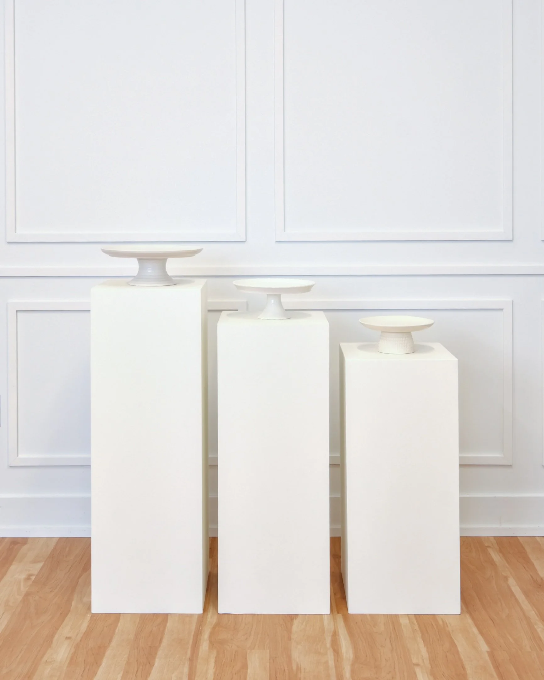 White Square Plinth