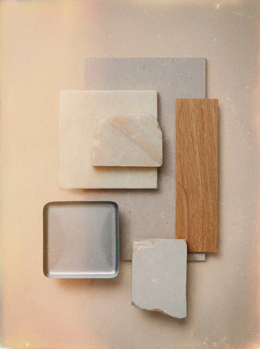 Sløret billede af en solopgang med orange og blå nuancer