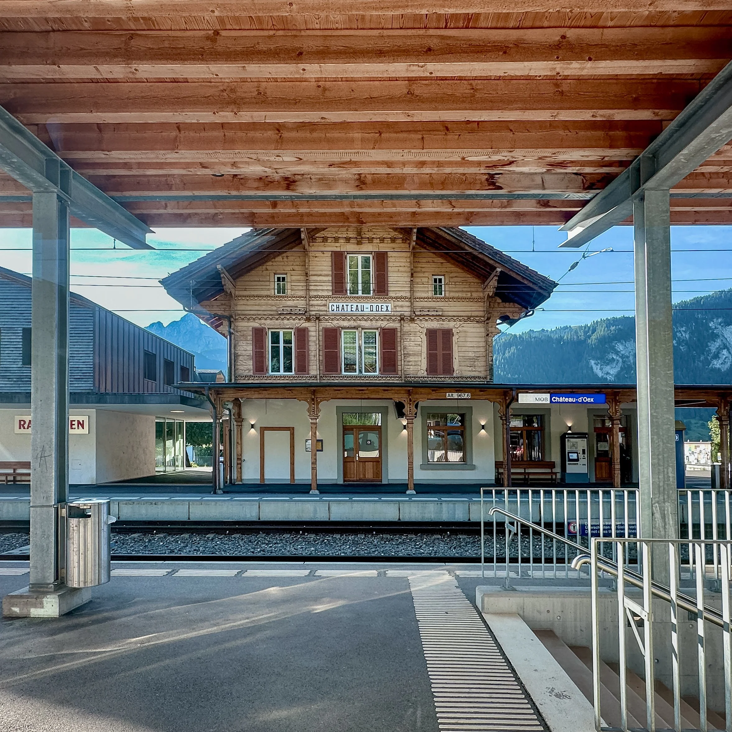 Château-d'Oex Station, Switzerland