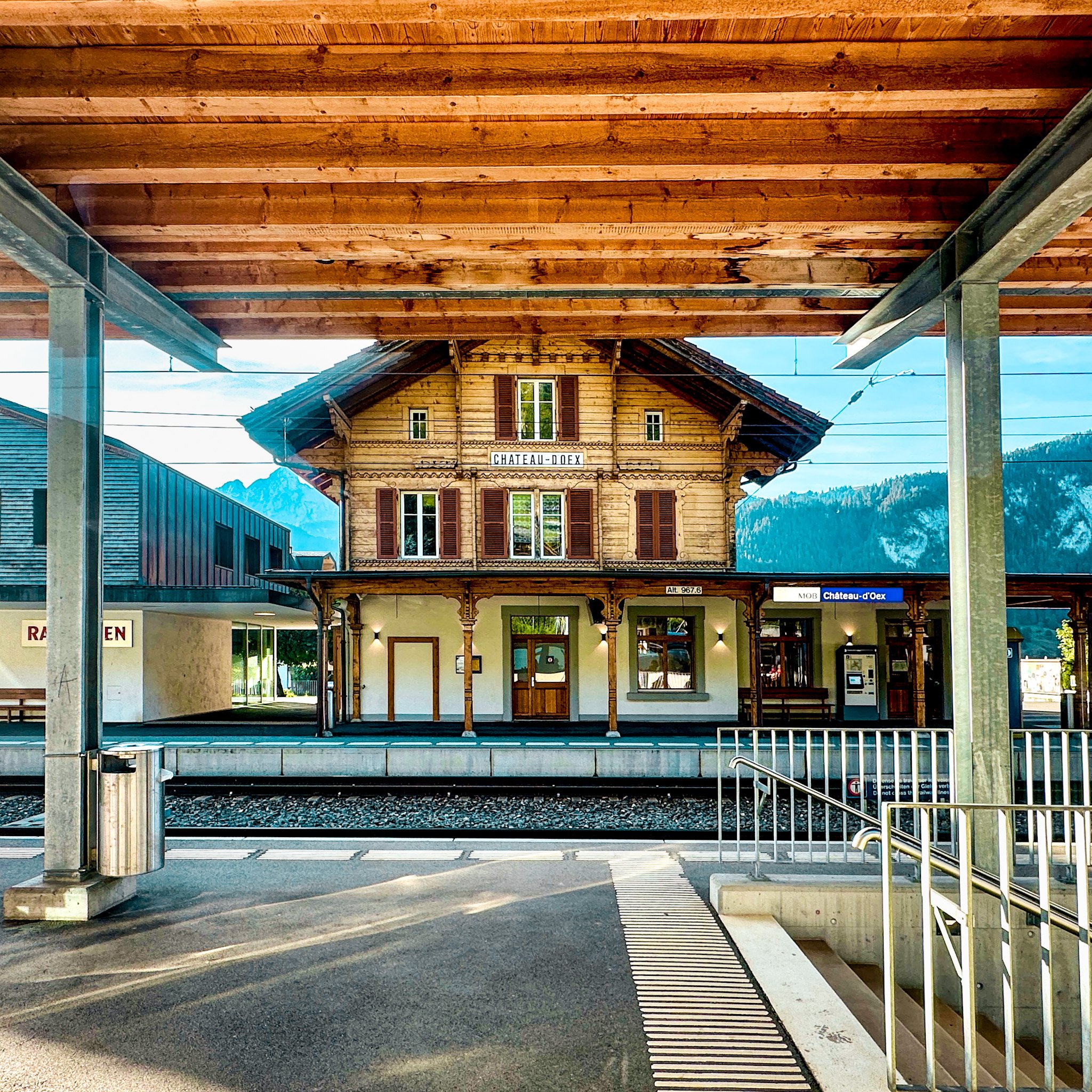 Château-d'Oex Station, Switzerland
