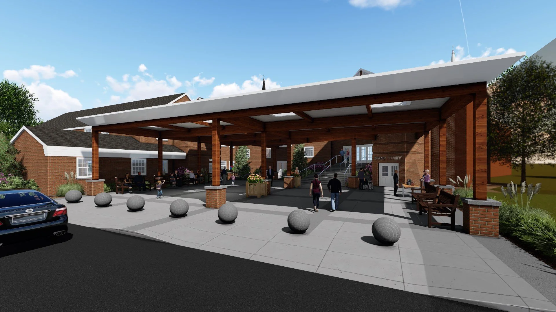 Peters Creek Baptist Church Pavilion // Religious Pavilion