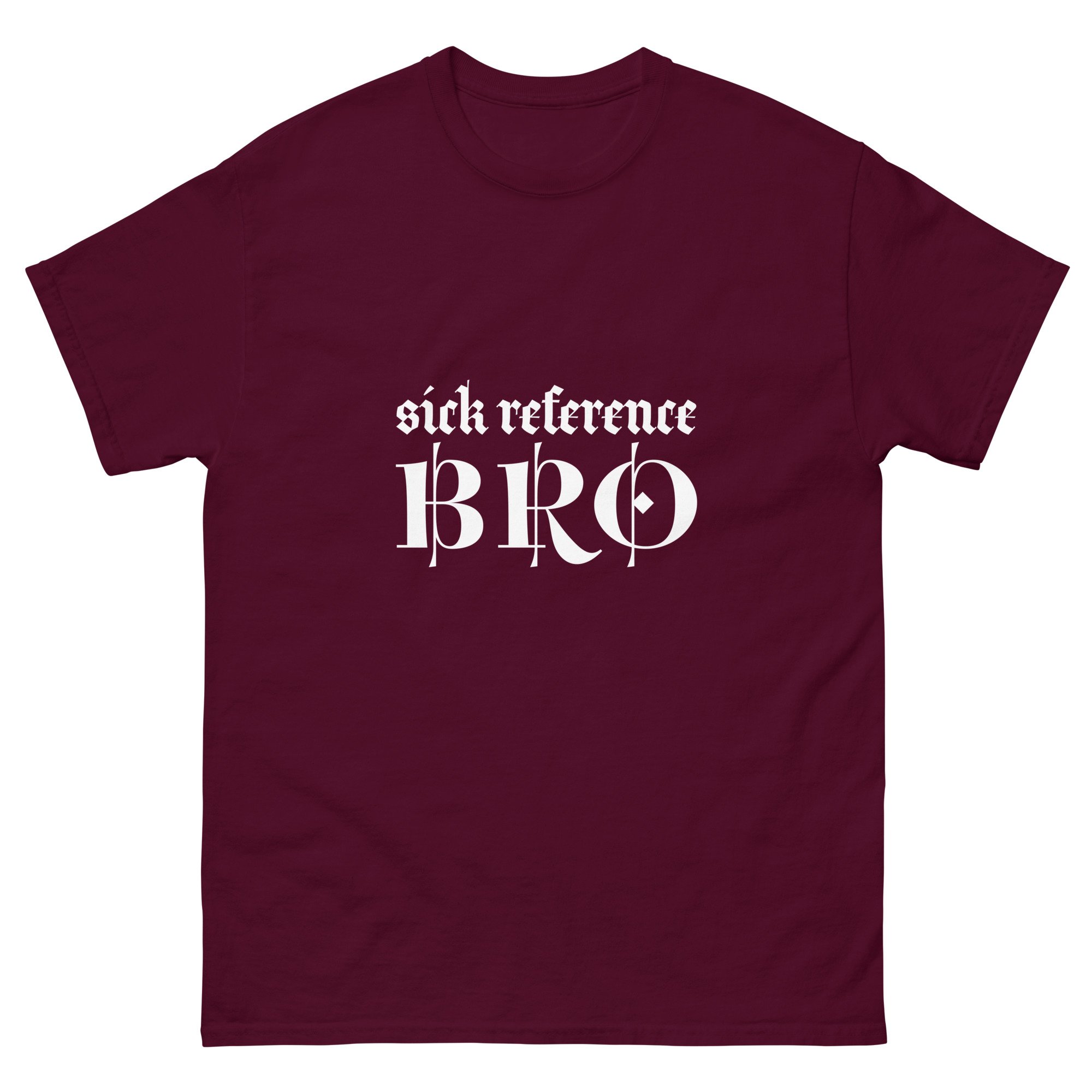 unisex-classic-tee-maroon-front-68704f2cea3a6.jpg