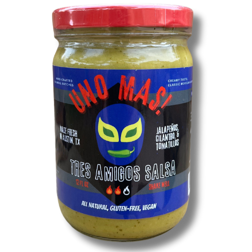 Tres Amigos *Award-winning* Salsa — UNO MAS! Salsa