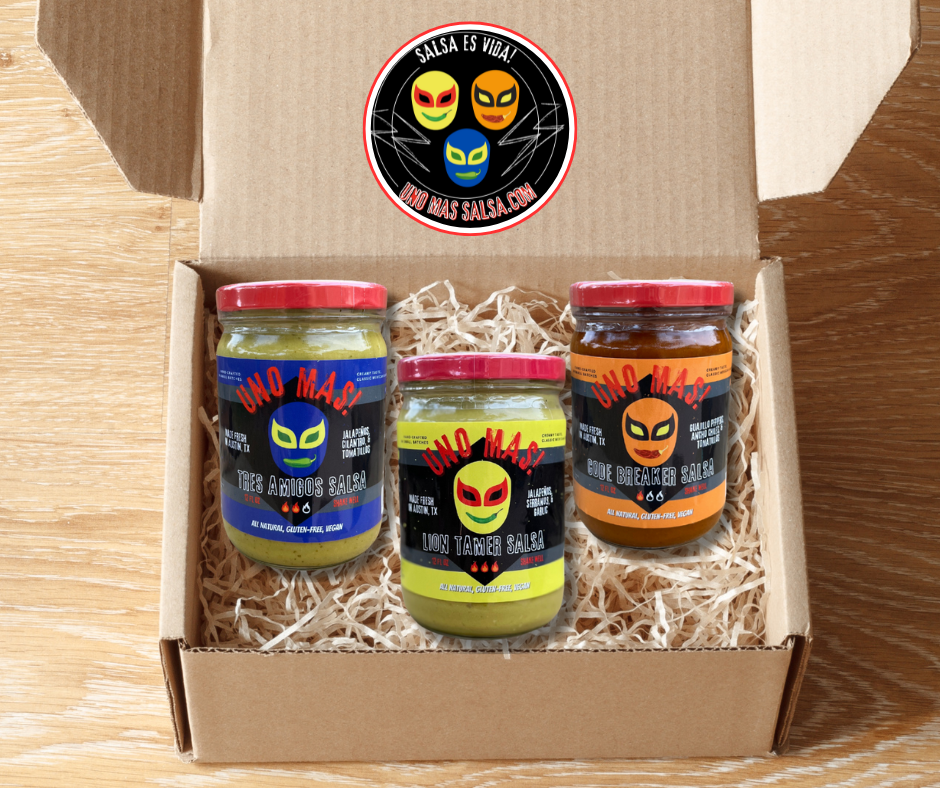 Tres Amigos *Award-winning* Salsa — UNO MAS! Salsa