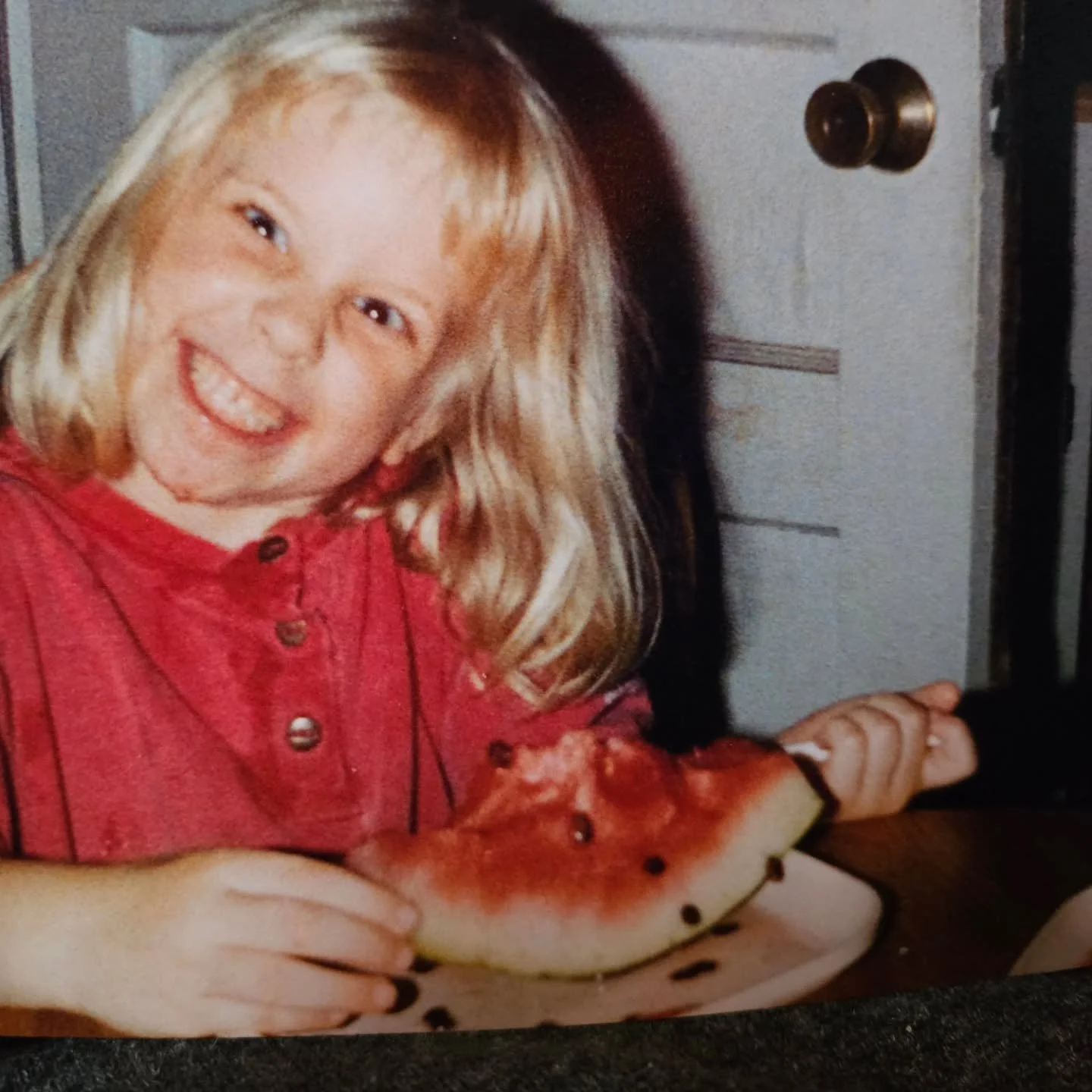 Happy International Women's Day from this happy little Jersey girl. Still grinning 30 years later, whether she's trekking through the Andes in a downpour or rinsing fruit out of her rum filters :)
