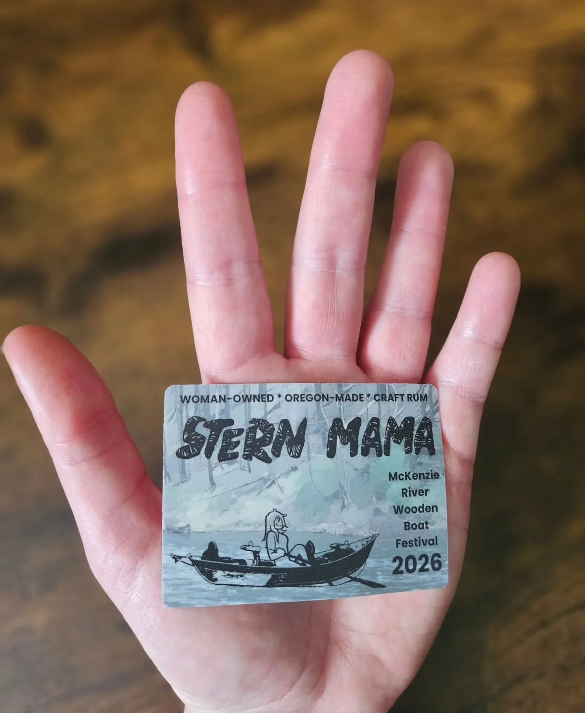 New limited release sticker drop! These will only be available at the McKenzie River Wooden Boat Festival at Eagle Rock Lodge next Saturday, 4/25.

Find us there starting at 10am, where we'll have free rum samples for those 21+ along with bottles and