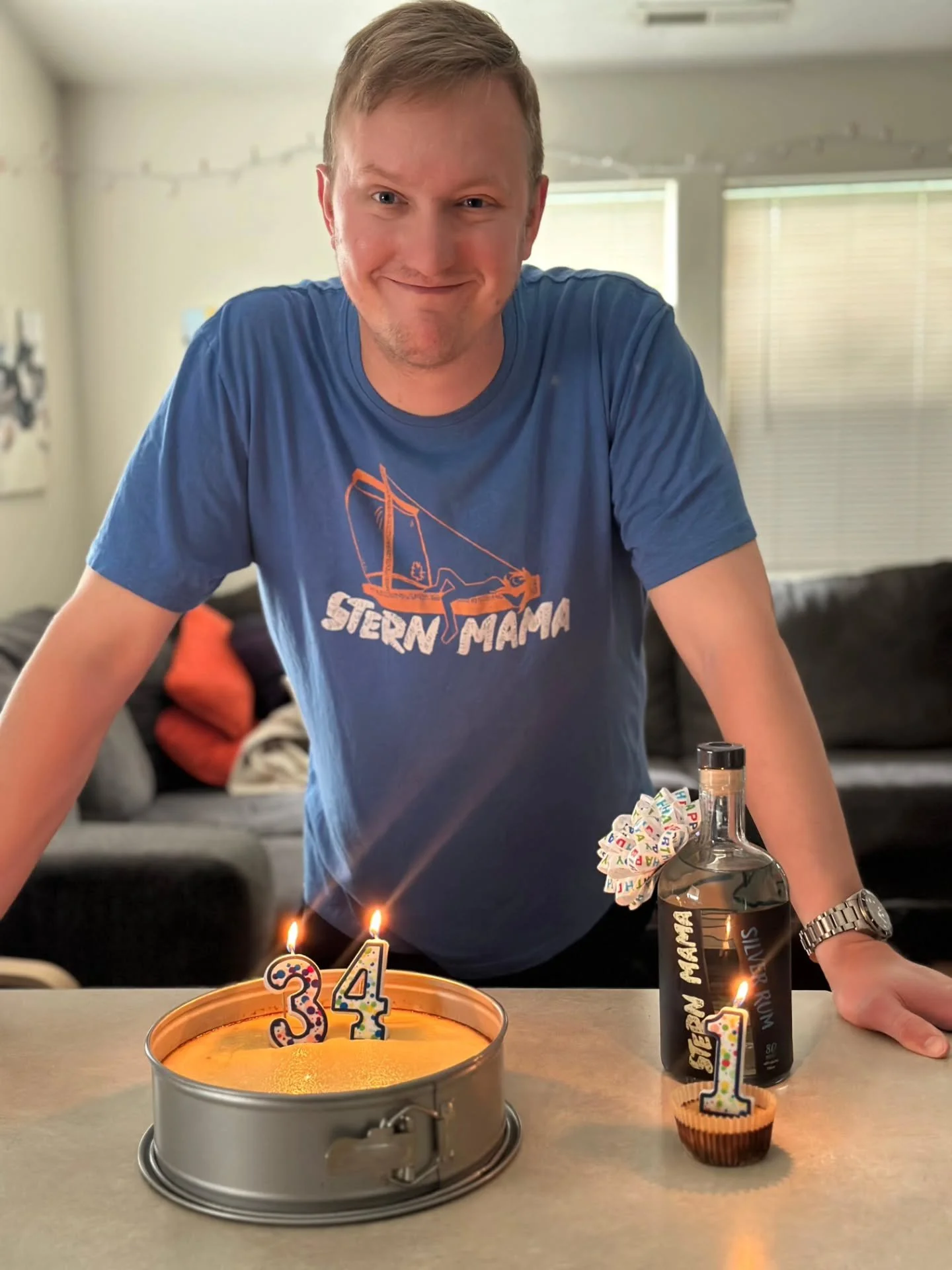 Happy birthday to our distiller, Chris (@chicago_dawgs), and to Stern Mama Silver Rum, who turned 1 year old today!