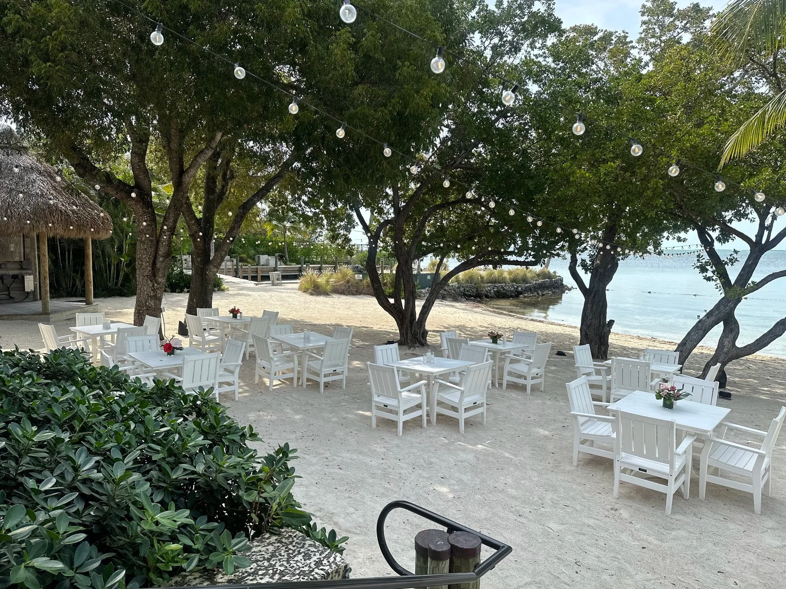 Wedding Reception | Beachfront Tikis | Photo by Marker 88