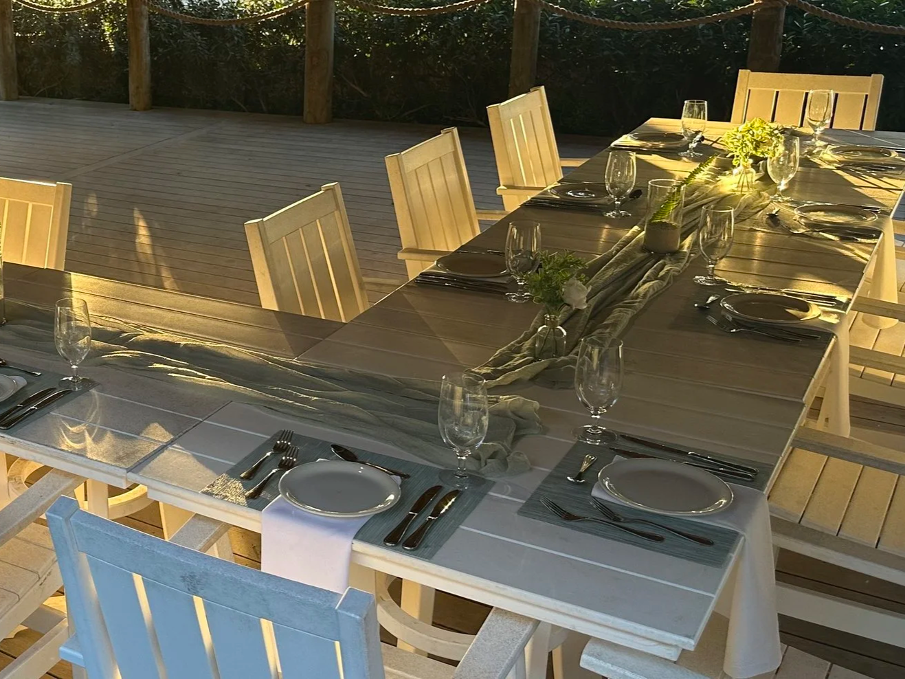 Rehearsal Dinner | Beachfront Tikis | Photo by Marker 88