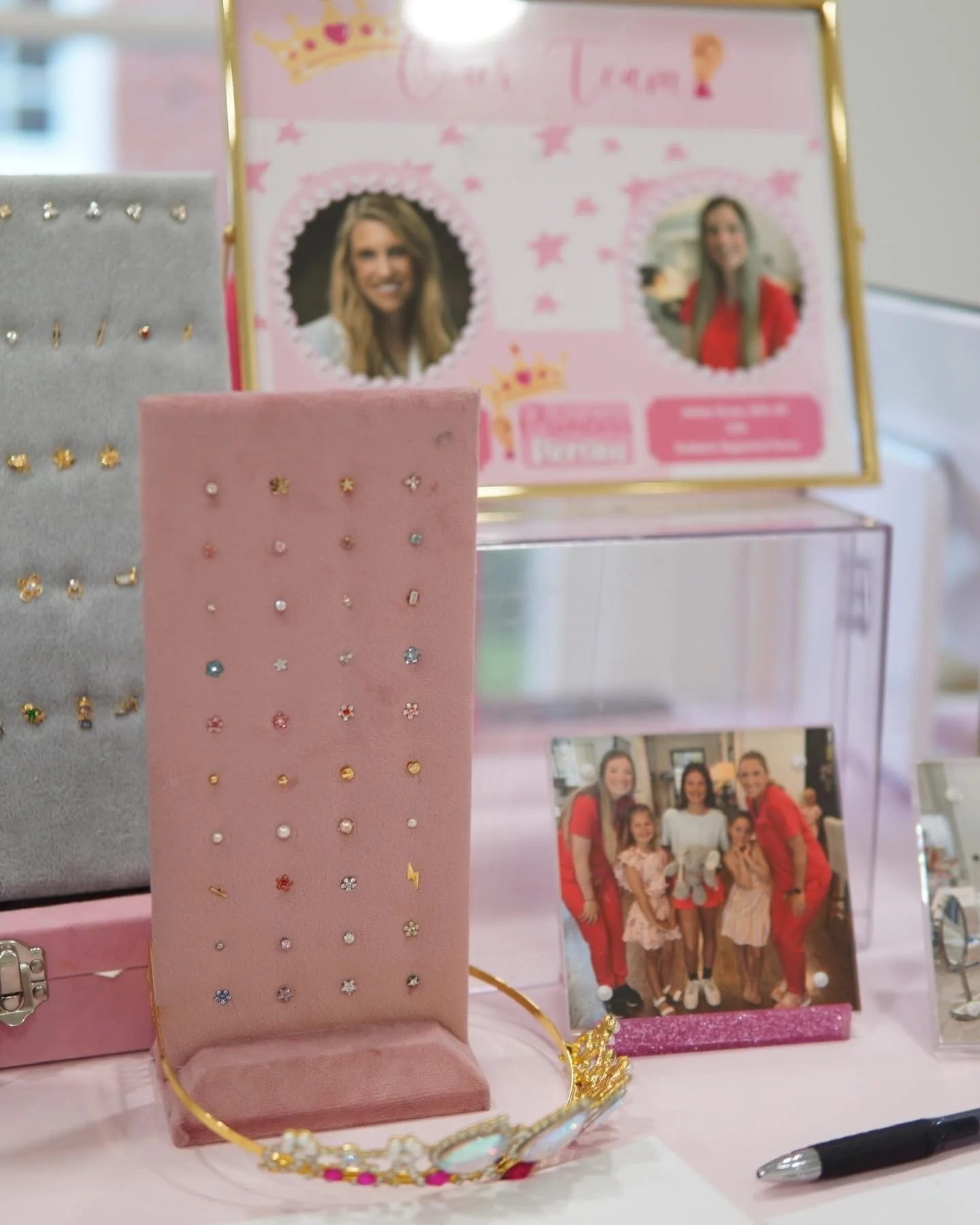 Children's Ear Piercing Pop Up at Tumbleweeds and Notions