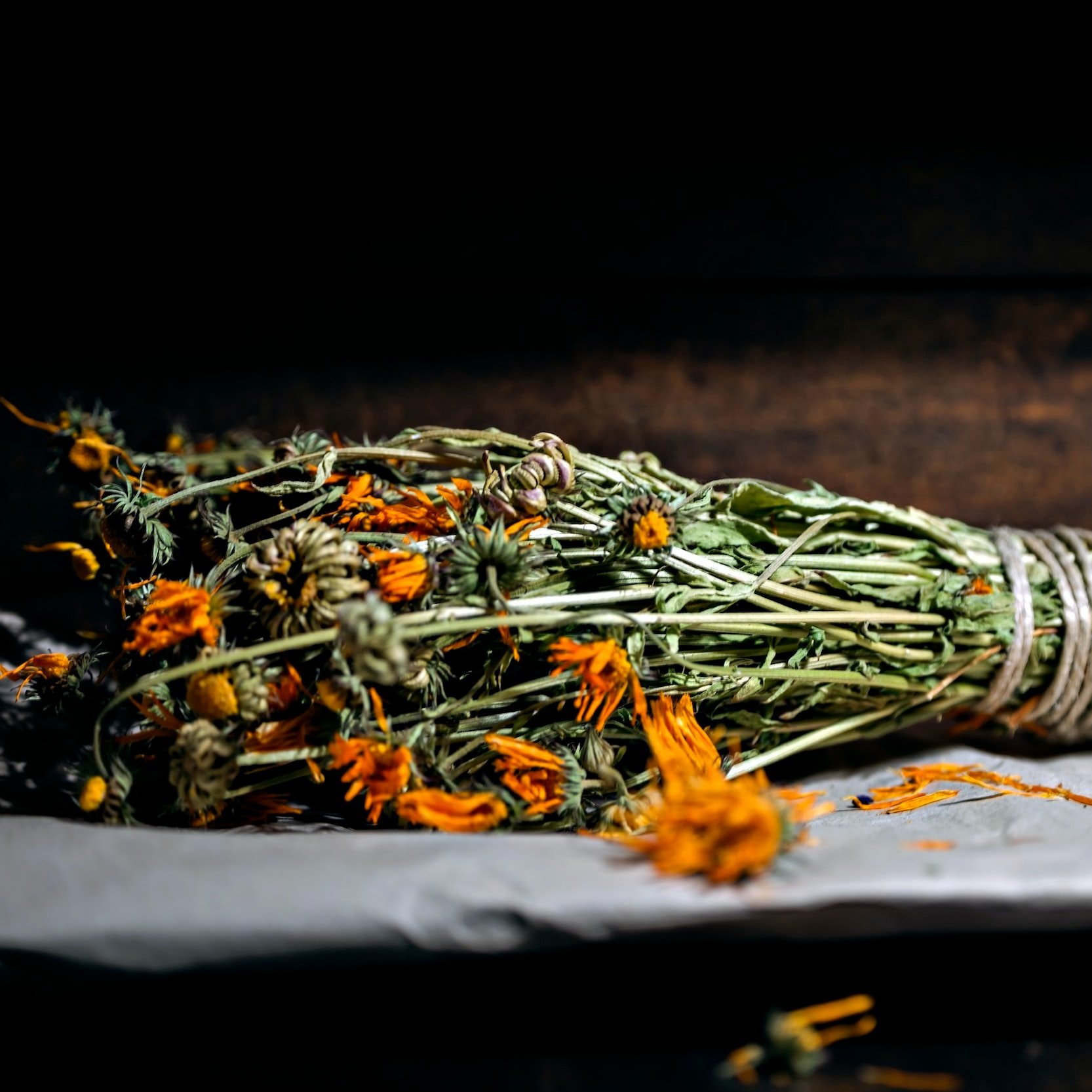 How To Dry Calendula Flowers