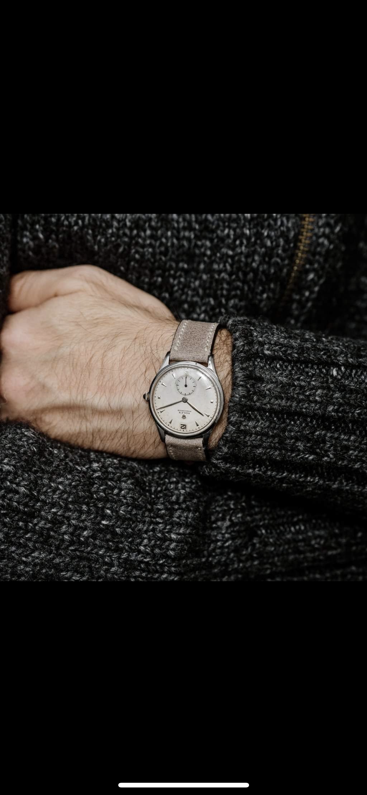 Rolex Dress Watch with Small Seconds Hand