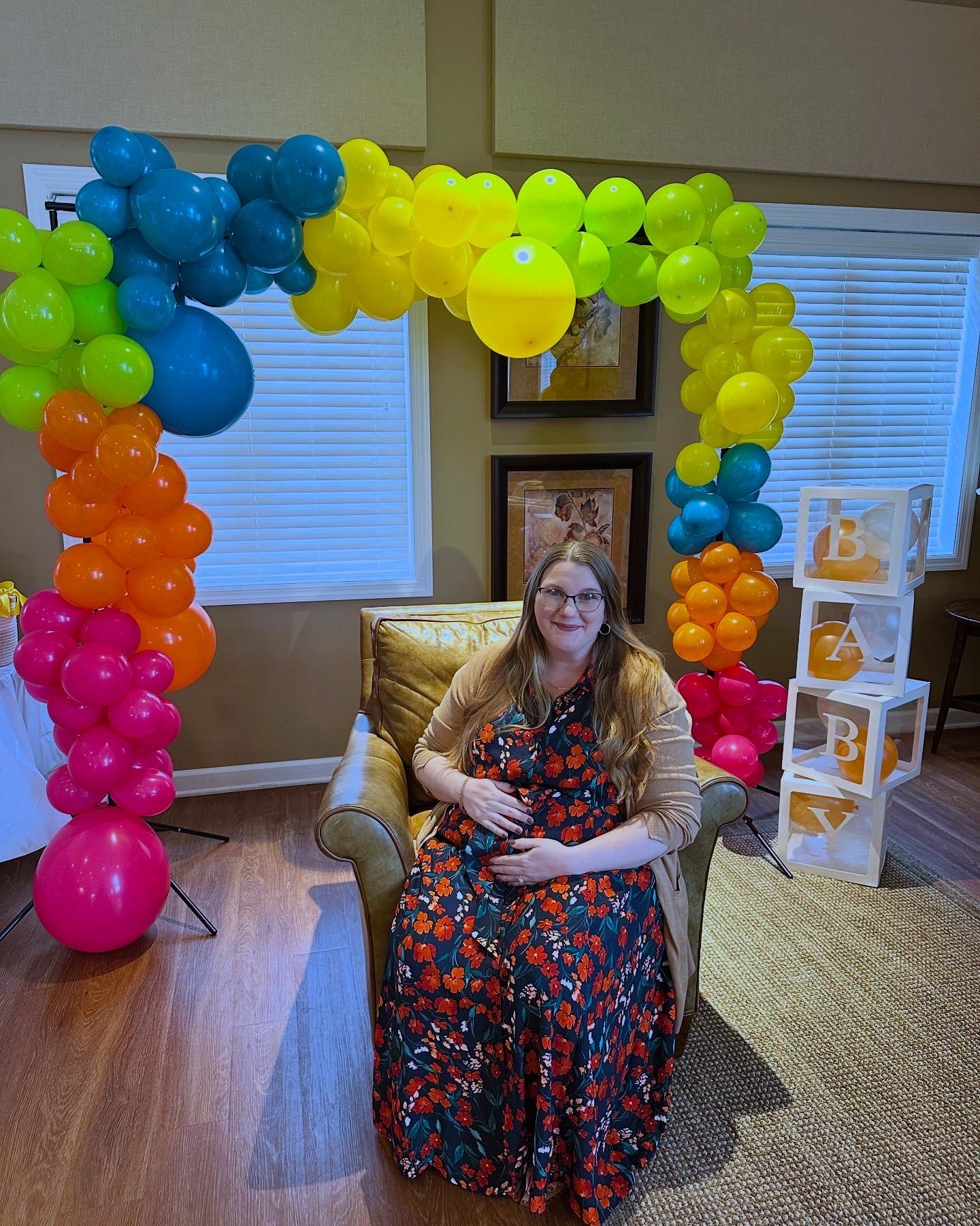 Baby Shower Balloon Arch