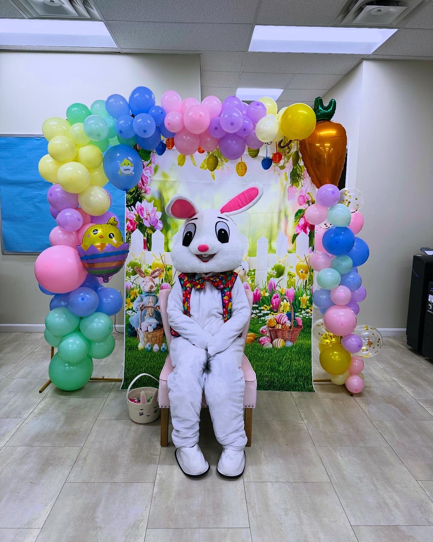 Easter Balloon Arch