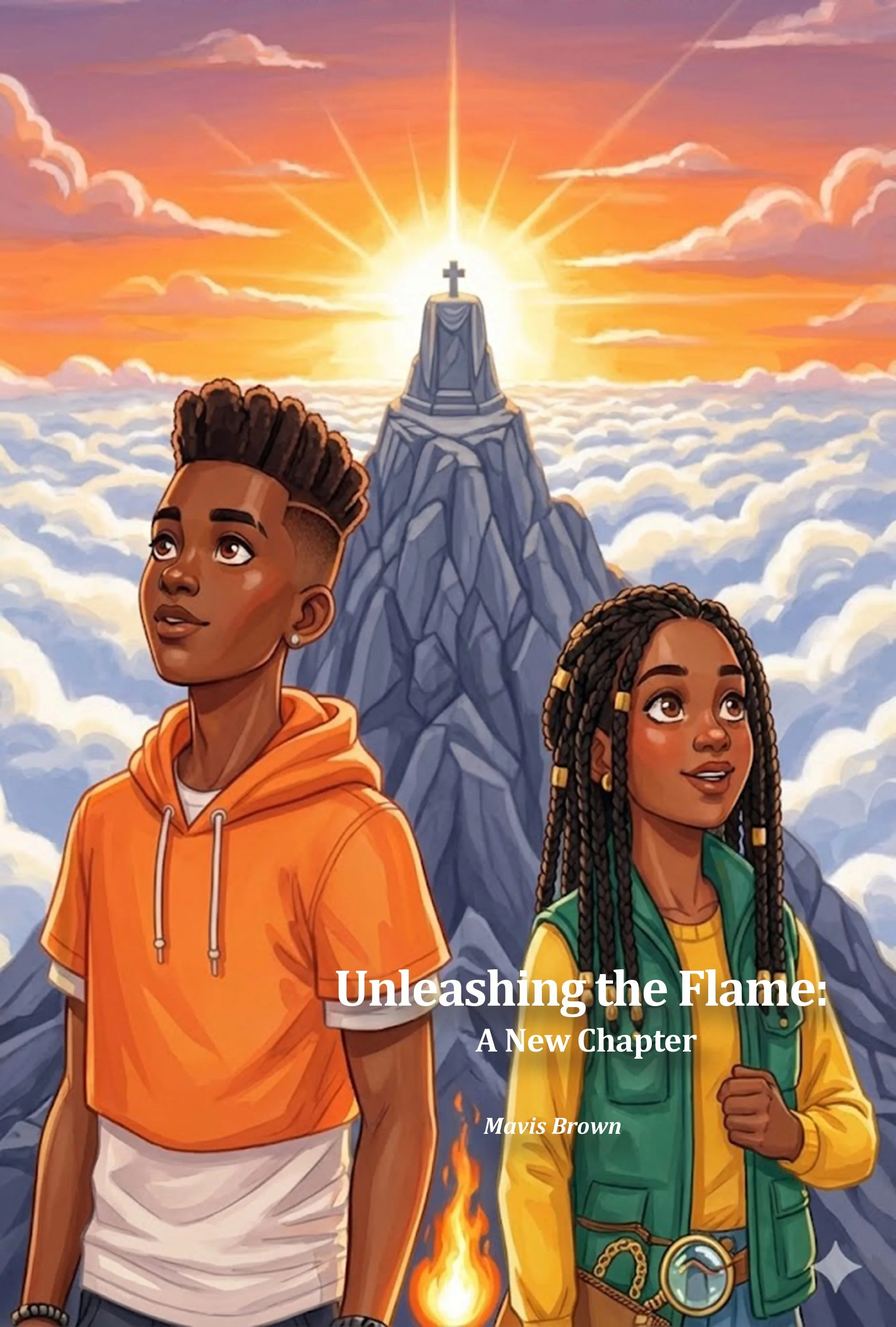 Unleashing the Flame, book by Mavis Brown