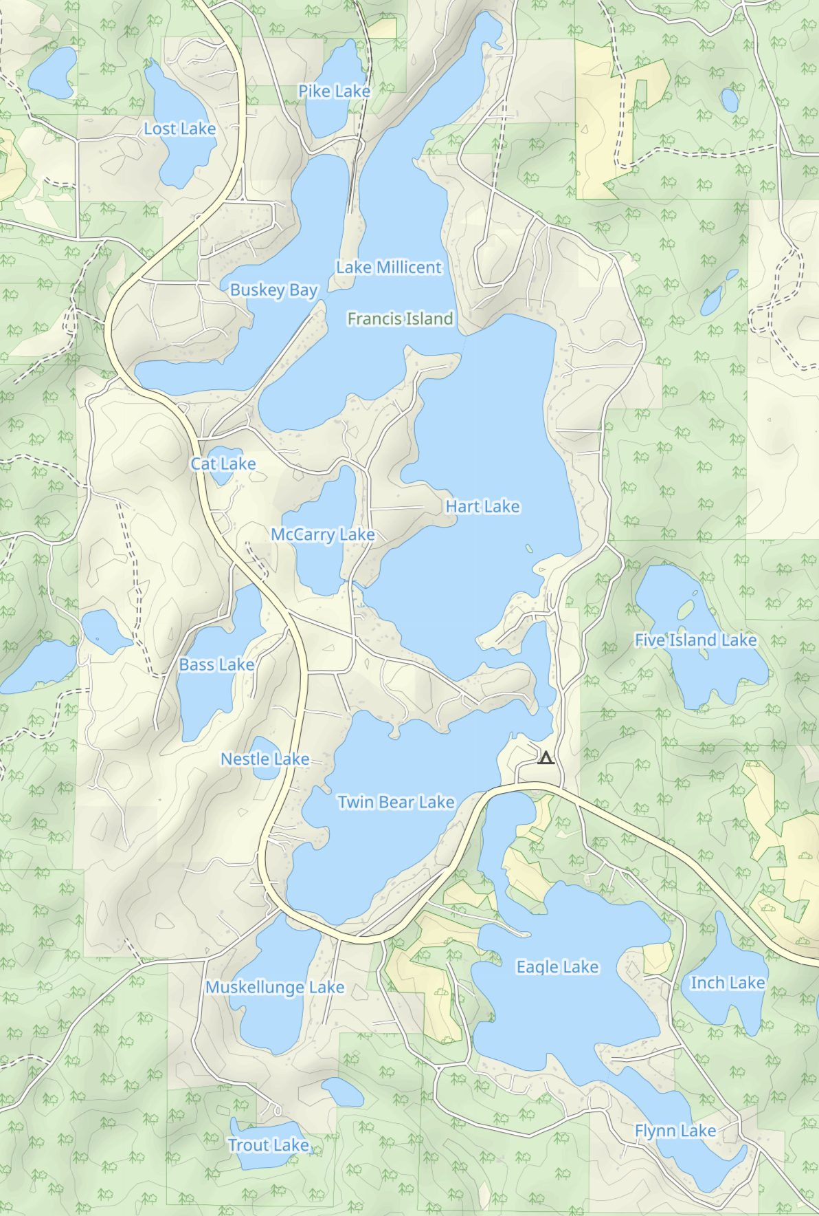 Lakes — Pike Chain of Lakes Association