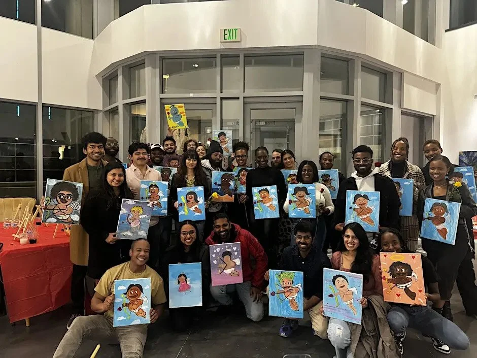 Valentine’s Day Paint &amp; Sip