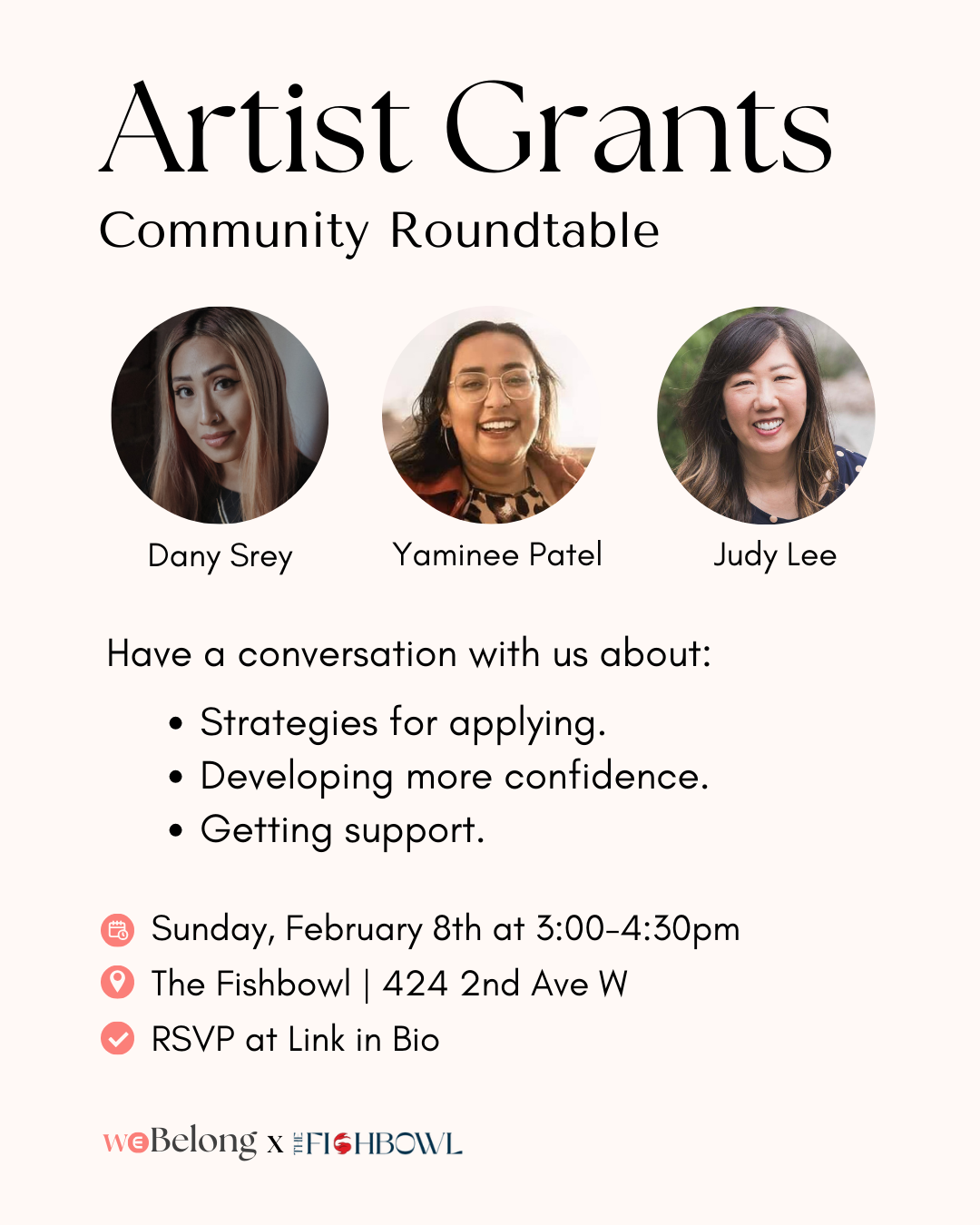 Artist Grants Community Roundtable