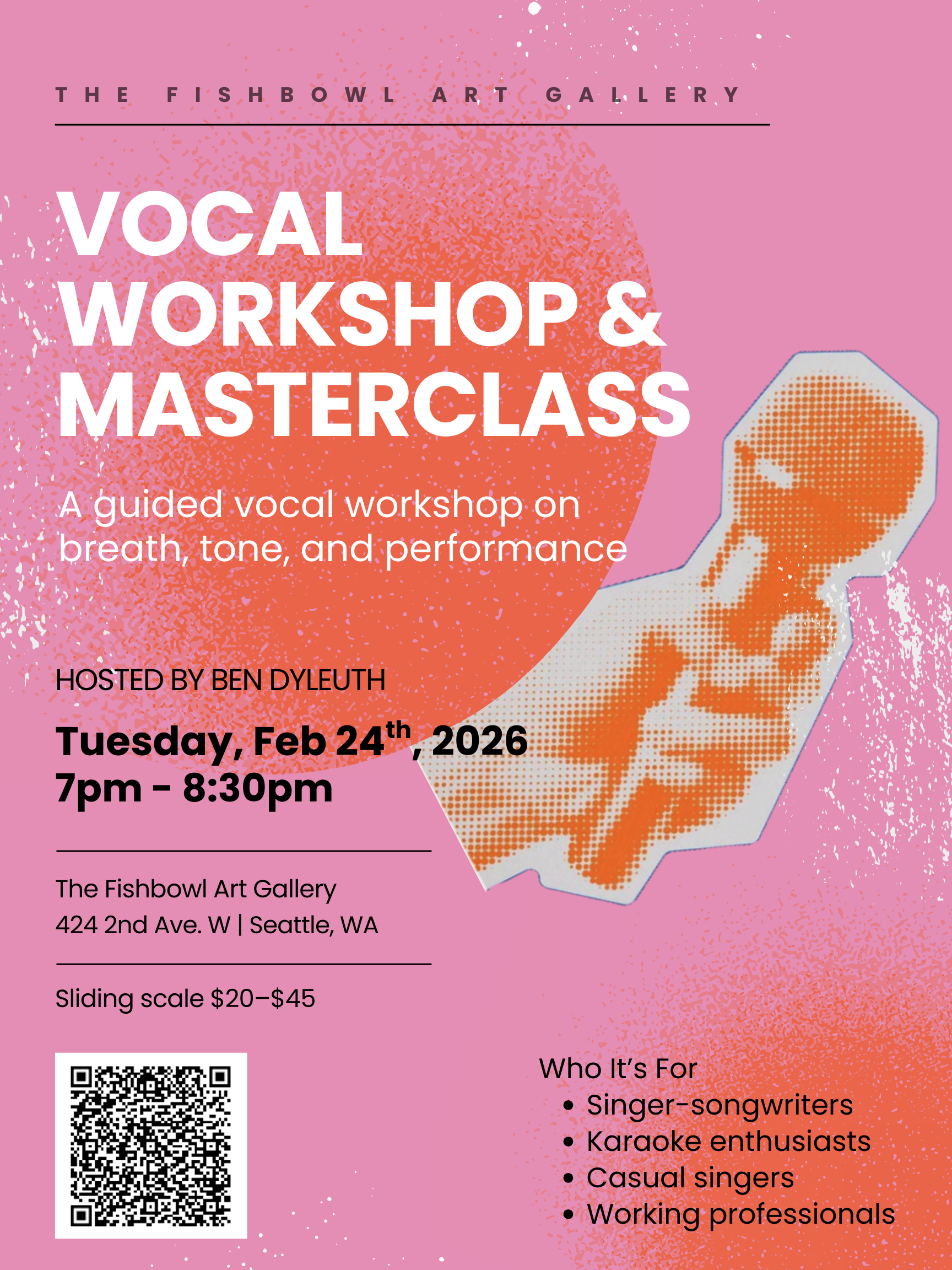 Vocal Masterclass with Ben Dyleuth