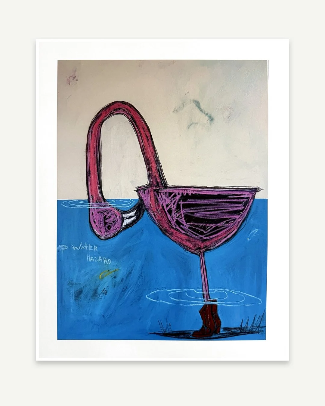 Water Hazard Print