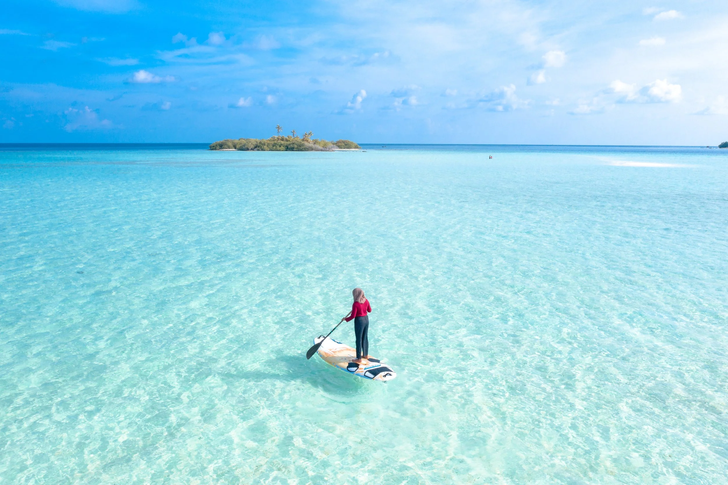 Paddleboarding in North Captiva