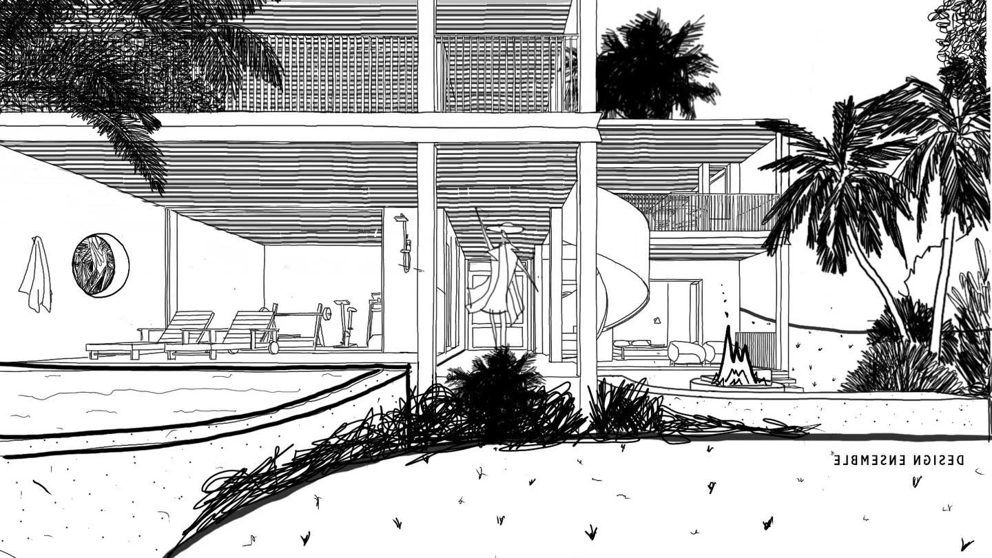 From the tree tops &ldquo;Yarrah&rdquo; - hand drawn Concept