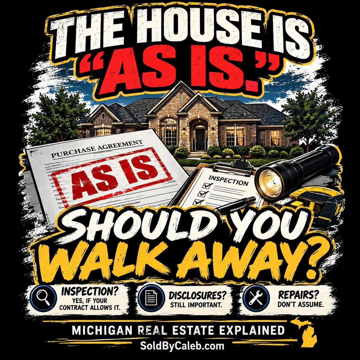 What Does “As Is” Actually Mean When Buying a Michigan Home?
