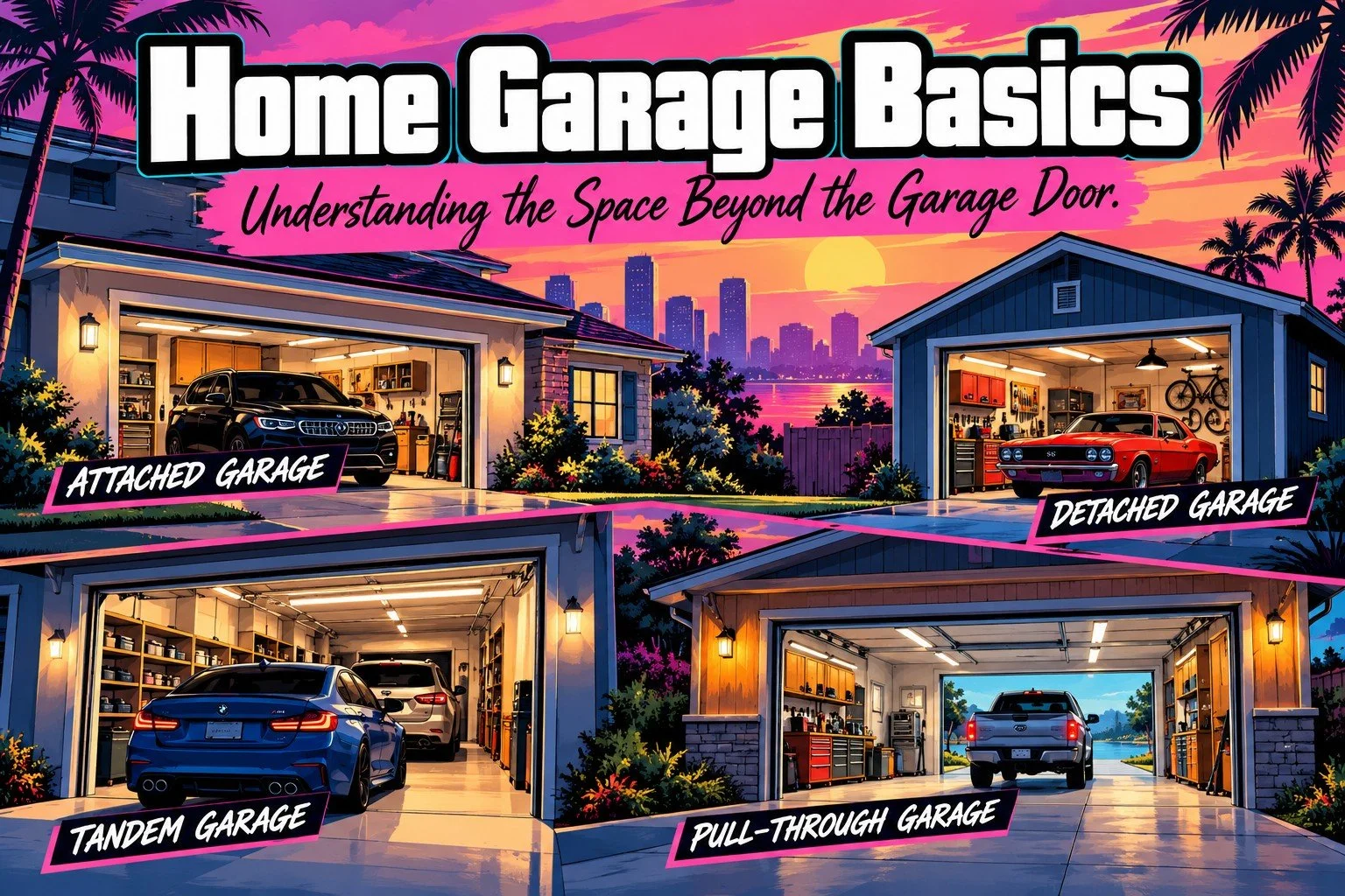 Home Garage Basics: Understanding the Space Beyond the Garage Door.