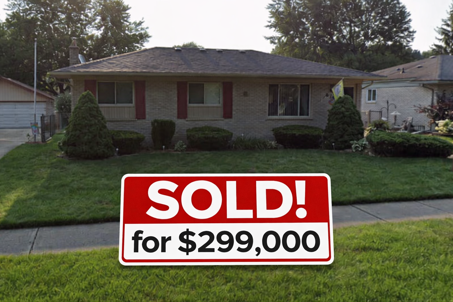 Canton Twp Real Estate Update: Brookside Village Sub 2 Home Sold for $299,000