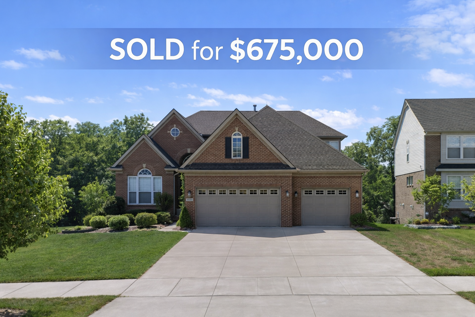 Northville Twp Real Estate Update: Meadows at Northville Ridge Home Sold for $675,000
