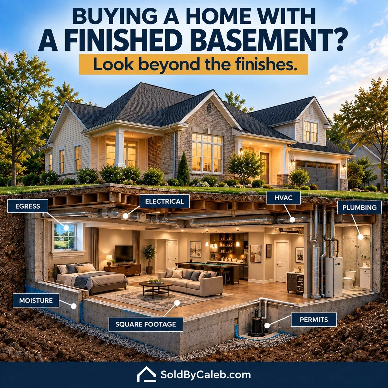 Buying a House With a Finished Basement? What Michigan Buyers Should Check