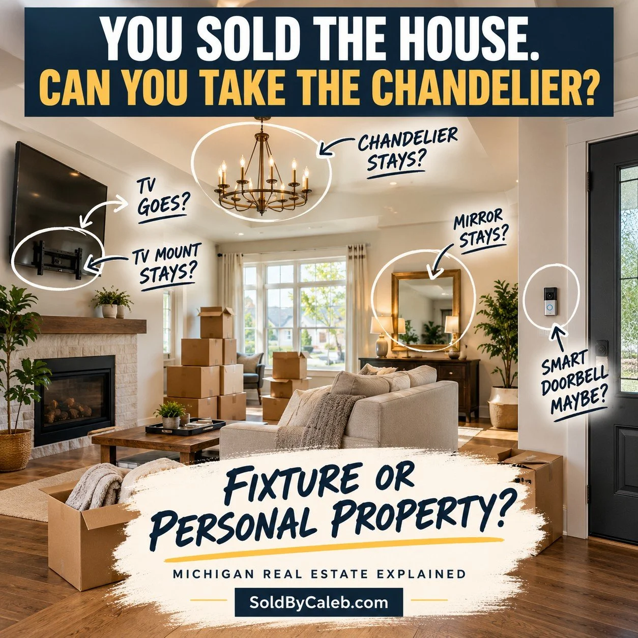 What Actually Stays With a House When You Sell It in Michigan?