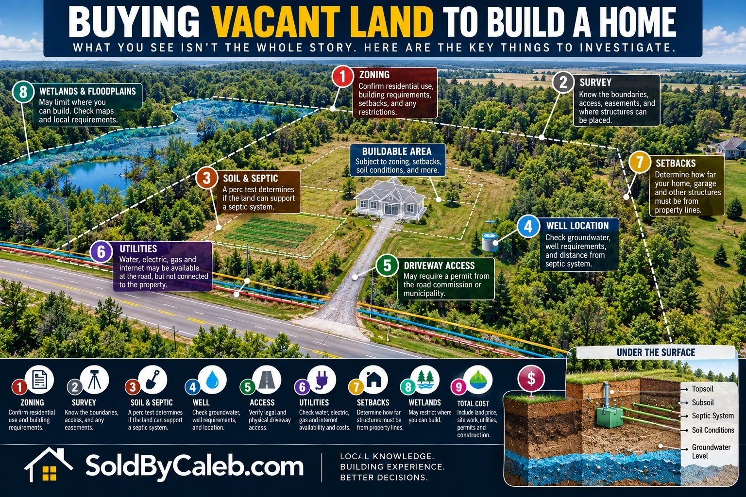 Buying Vacant Land to Build a Home: What You Need to Know Before Purchasing