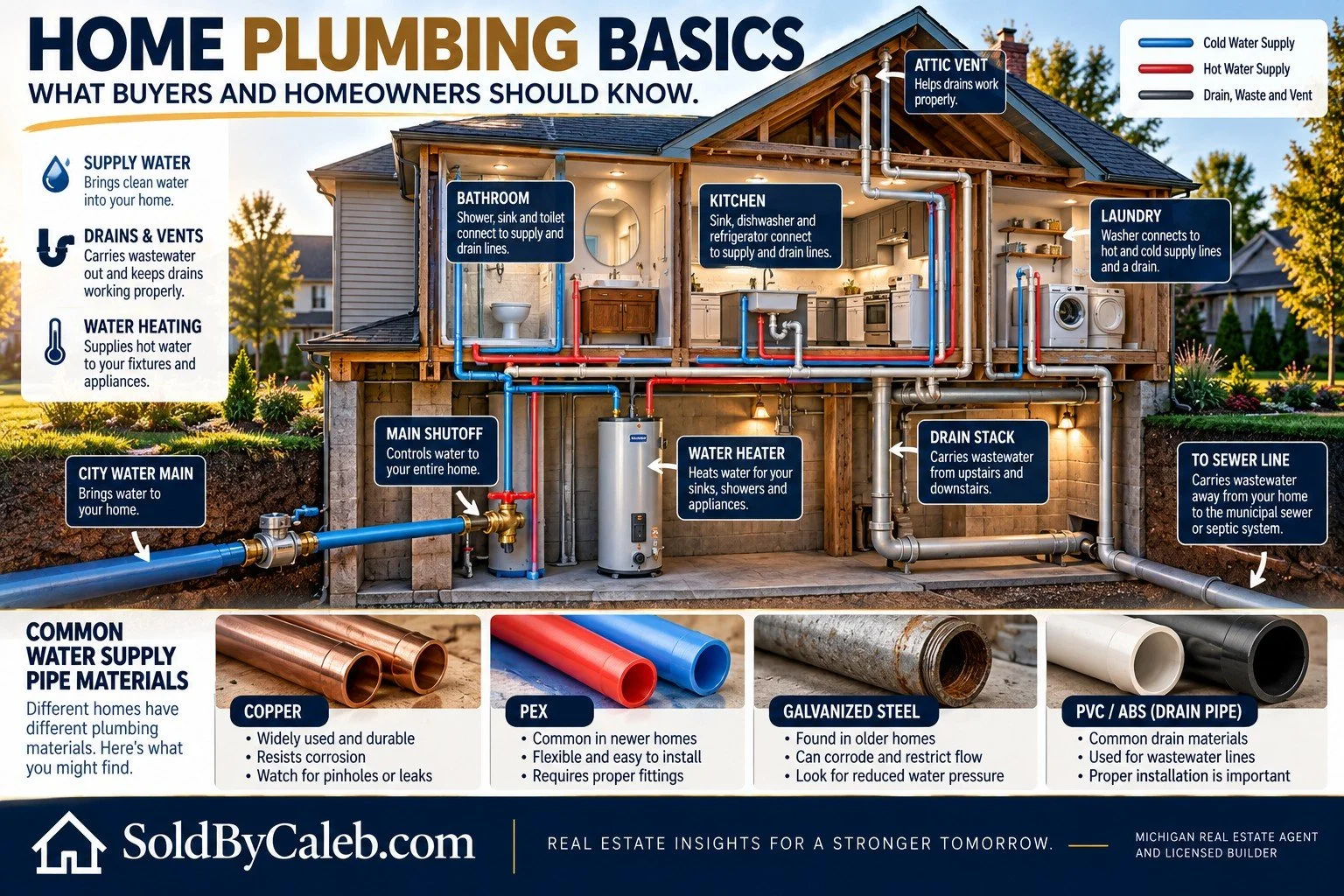 Home Plumbing Basics: What Buyers and Homeowners Should Know