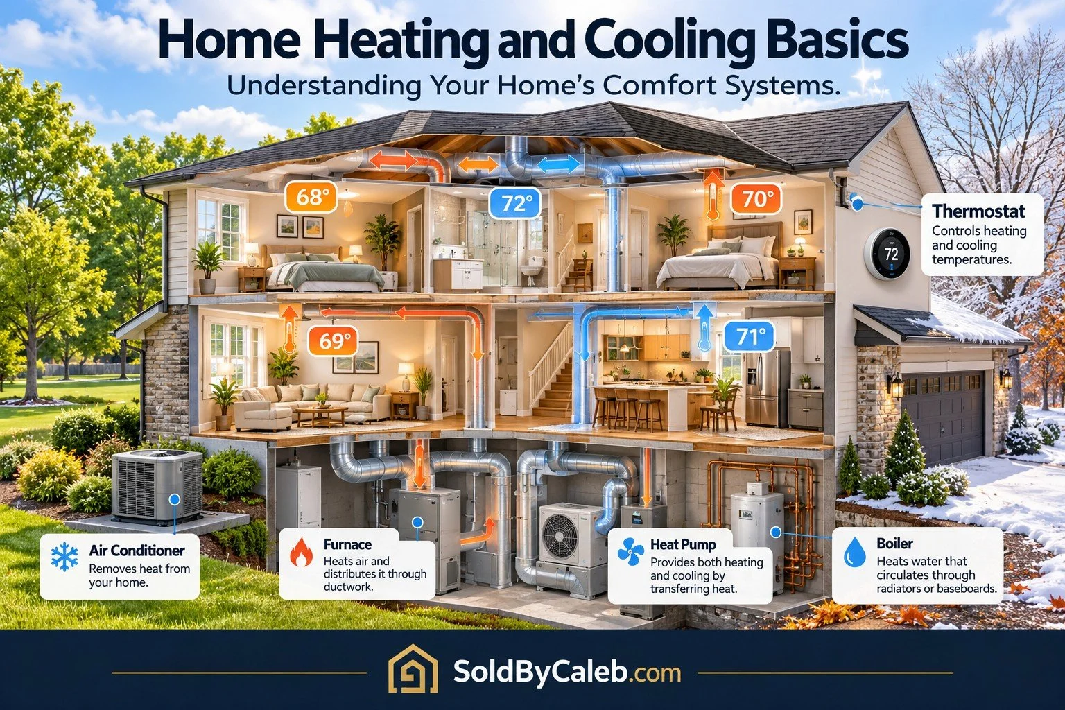 Home Heating and Cooling Basics: Understanding Your Home's Comfort Systems.